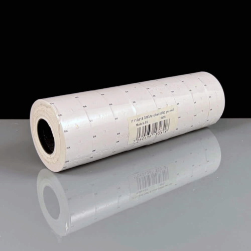 DM3 Single Line Blank Label Roll for Date Gun 1000