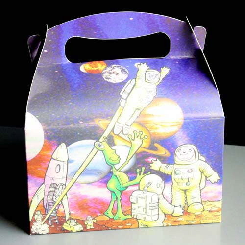 Children's Party Food Boxes - Space