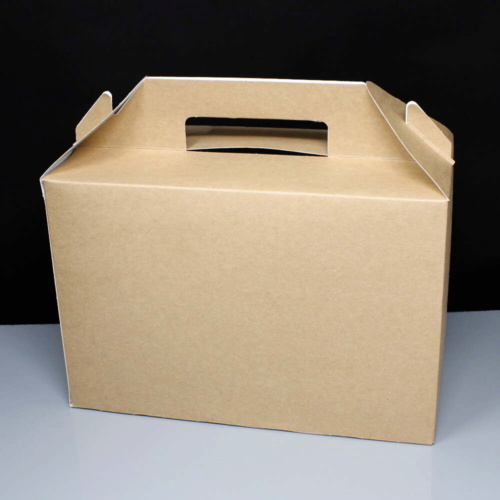 Large BROWN Carrypack / Handled Food Box - Box of 125