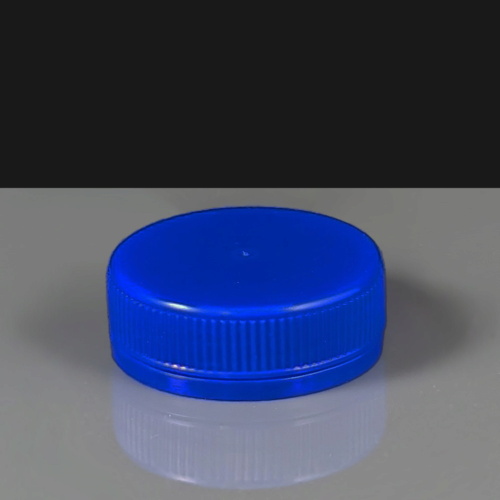 Blue Tamper Evident Juice Bottle Lids