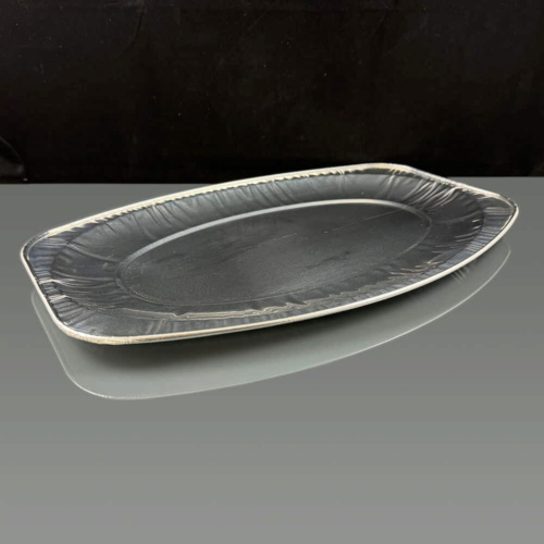 43cm Oval Plain Foil Platter