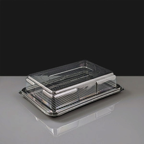 Mini Prestige Black Sandwich Platter Base & Lid