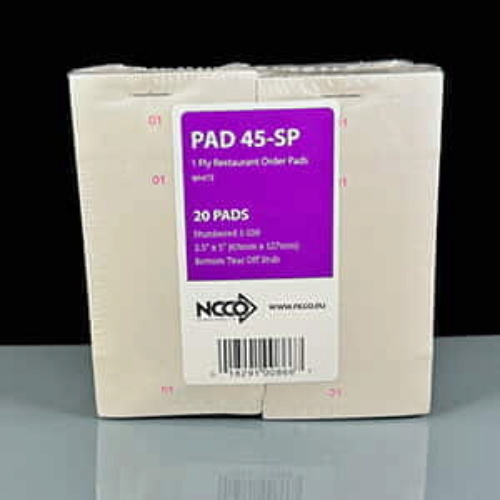 1ply Restaurant Food Order Pad - 2.5 x 5