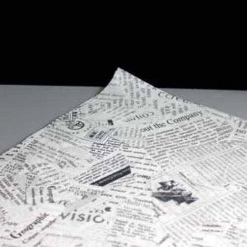 12 x 16 NEWSPRINT greaseproof paper - 305 x 405mm