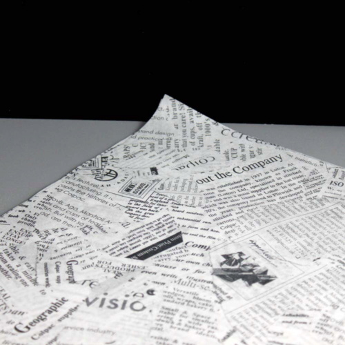 12 x 16 NEWSPRINT greaseproof paper - 305 x 405mm