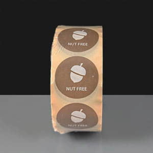 IT118551 25mm Removable Label - Nut Free (1000)