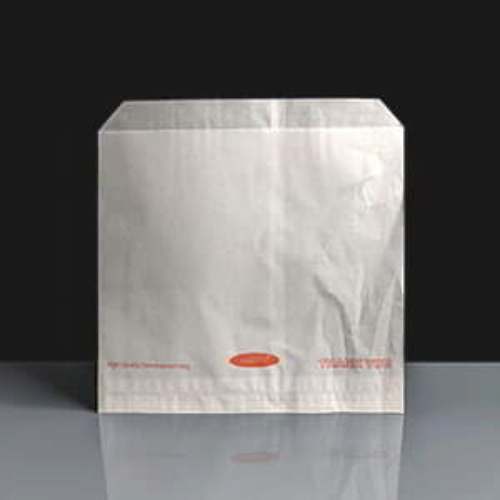 250 x 250mm Grease Resistant White Paper Bags
