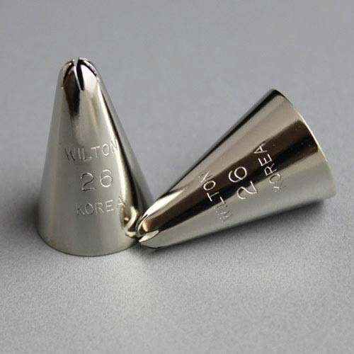 Wilton No.26 Closed Star Decorating Tip (1)