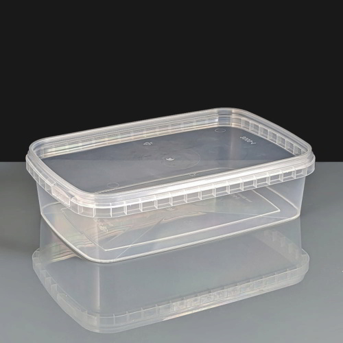 800ml Rectangular Tamperproof Container and Lids
