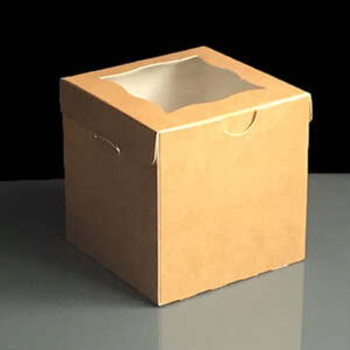 Individual Kraft Cupcake Boxes