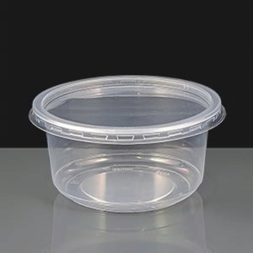 350ml Deli Pot Clear and Lid
