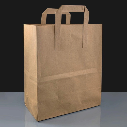 Large Brown Paper Bag with Handles | 3 for 2 Offer