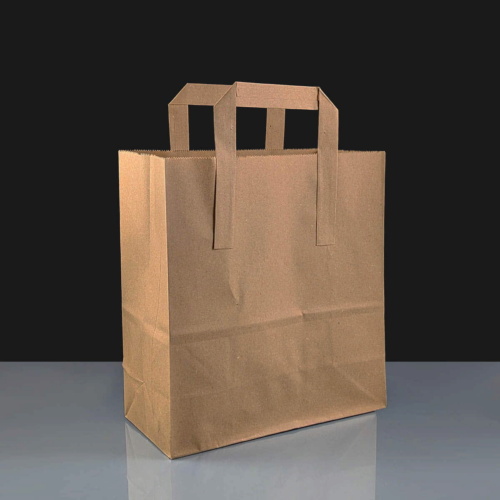Medium Brown Paper Bag with Handles | 3 for 2 Offer