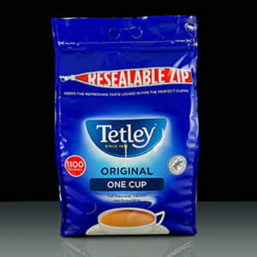 Tetley Round Tea Bags - Pack of 1100