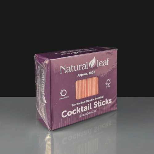 Wooden Cocktail Sticks: Pack of 1000