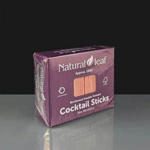 Wooden Cocktail Sticks: Pack of 1000