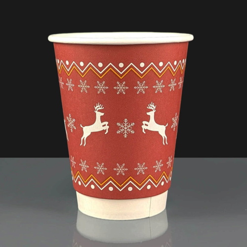 12oz Red Christmas Jumper Cup