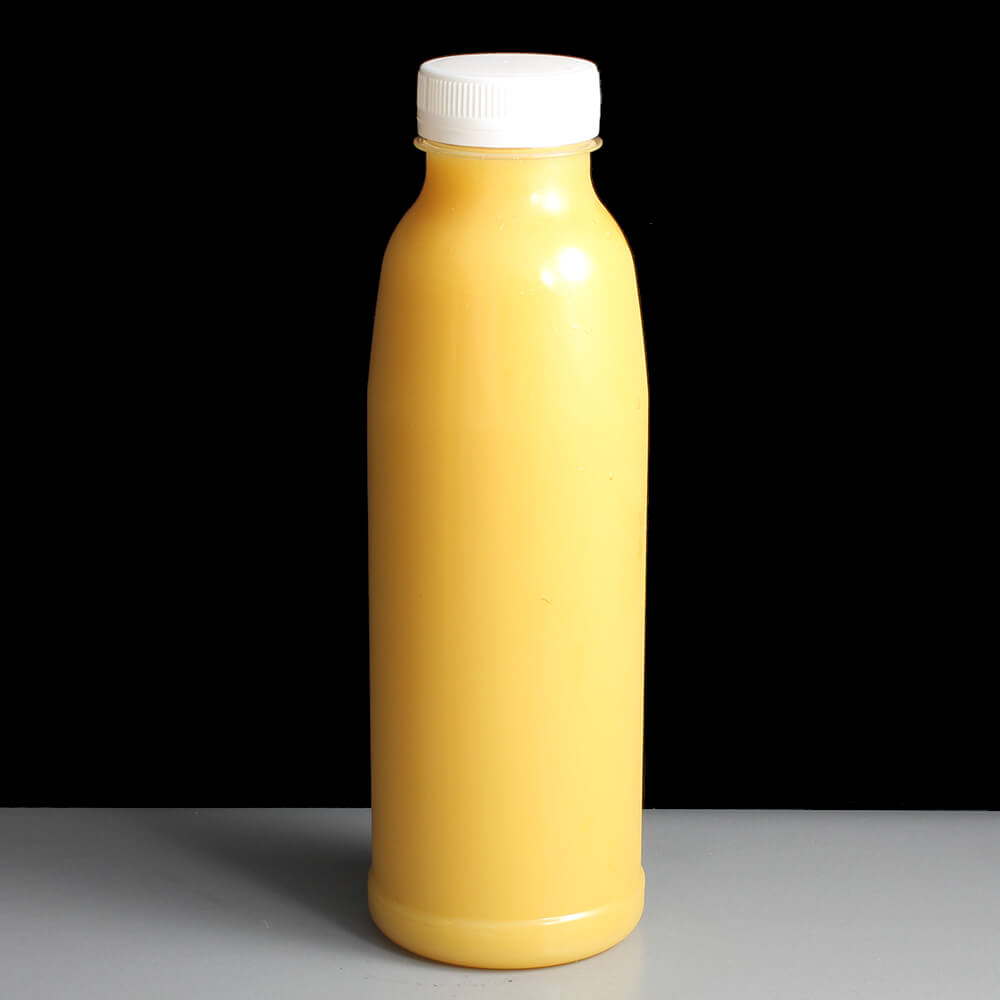 500ml Clear Plastic Juice Bottle with Cap