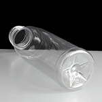 500ml Clear Plastic Juice Bottle with Clear T/E Cap - Box of 100