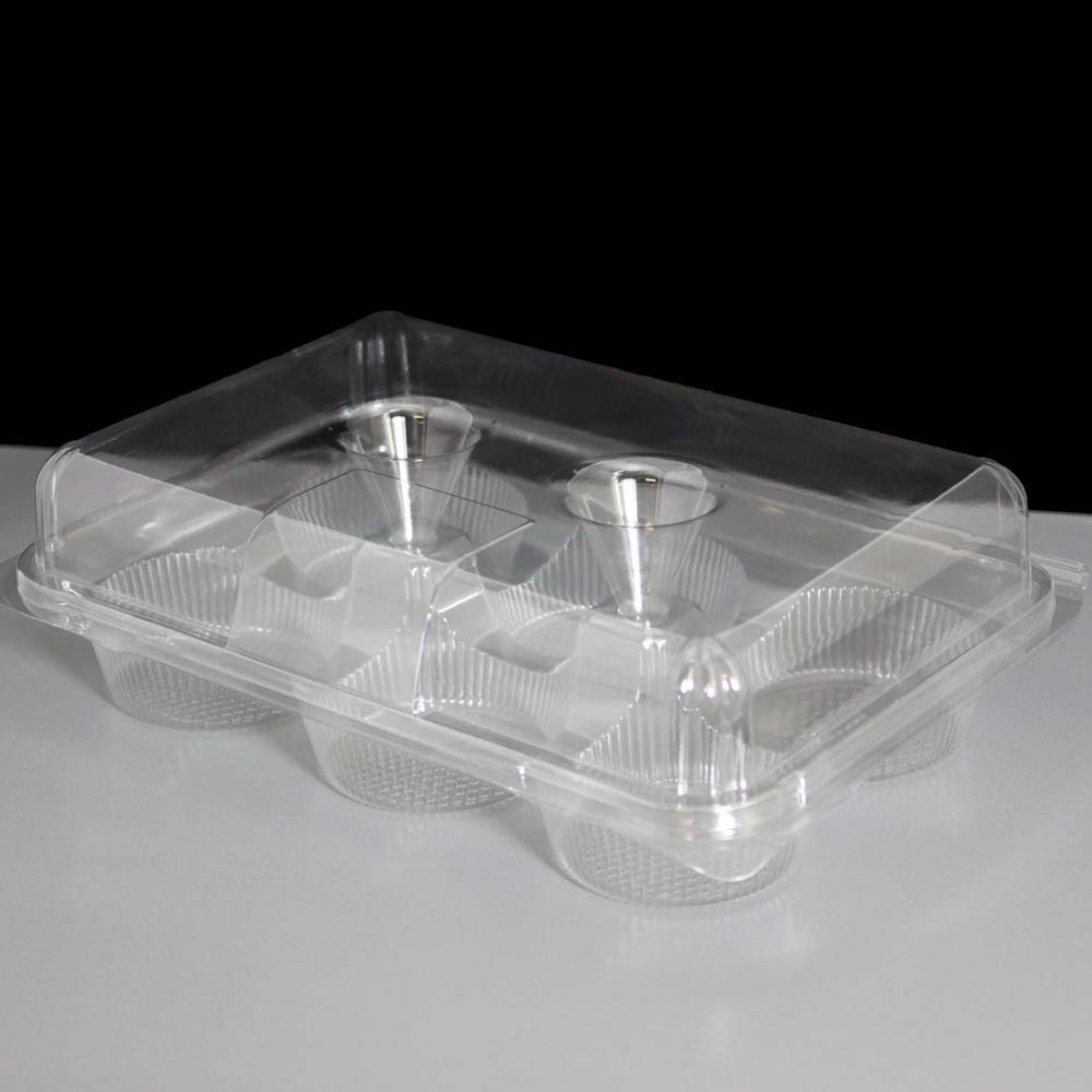 Cupcake plastic containers discount