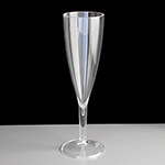 Reusable 150ml Champagne Glasses 125ml CE Stamped