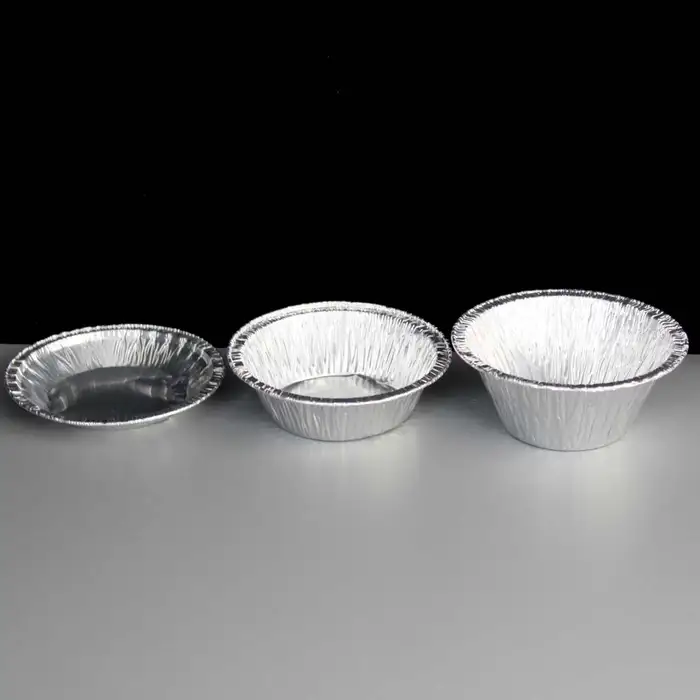 Quality Small Deep Foil Pie Dishes Case JamTart Patty Tins Round Dish Mince Bake 
