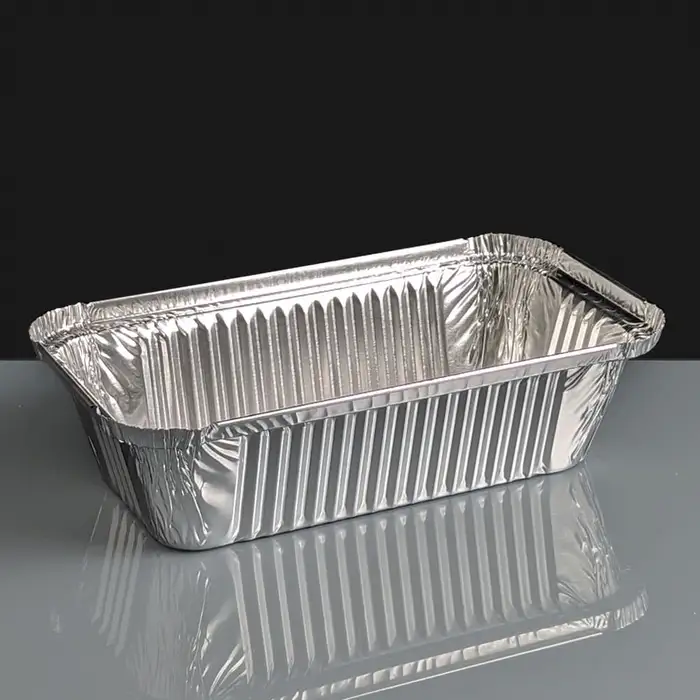 No 6A Long Rectangular Foil Take Away Container