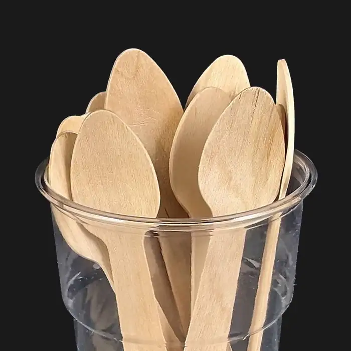 Biodegradable Small Wooden Teaspoon
