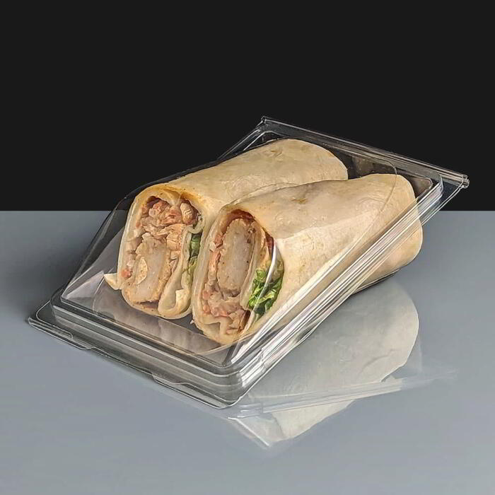 Plastic Tortilla Wrap Container (Box of 600)