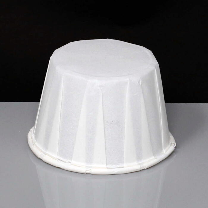 2fl oz Disposable White Paper Sauce Pots