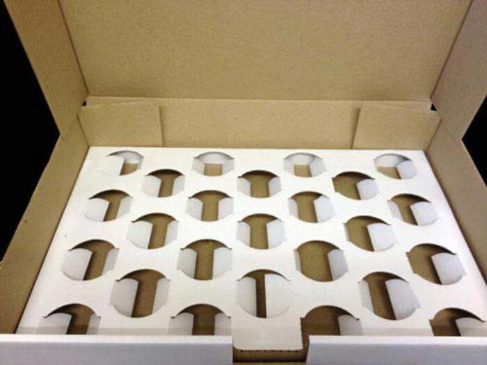 25 or 30 Hole Cupcake Boxes For Easy Transport Cater 4 You
