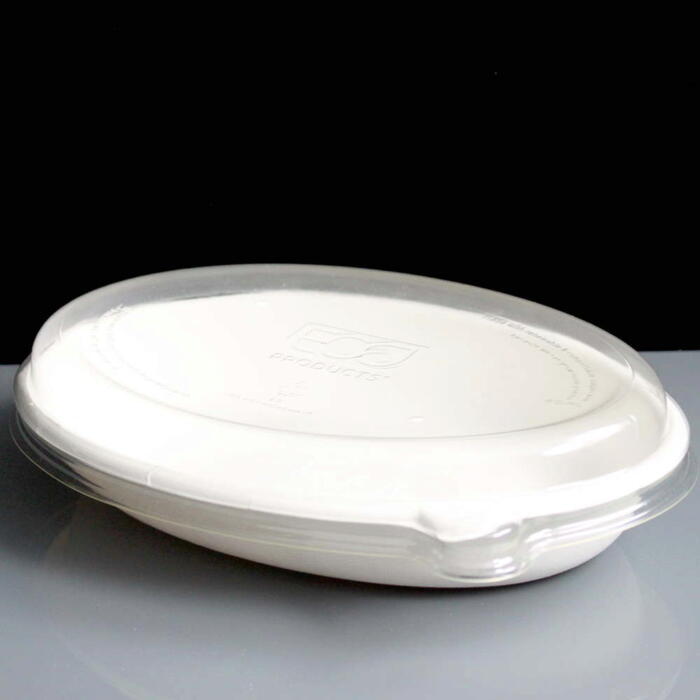 PET Oval Lid for 24/32oz WorldView Take Away Containers