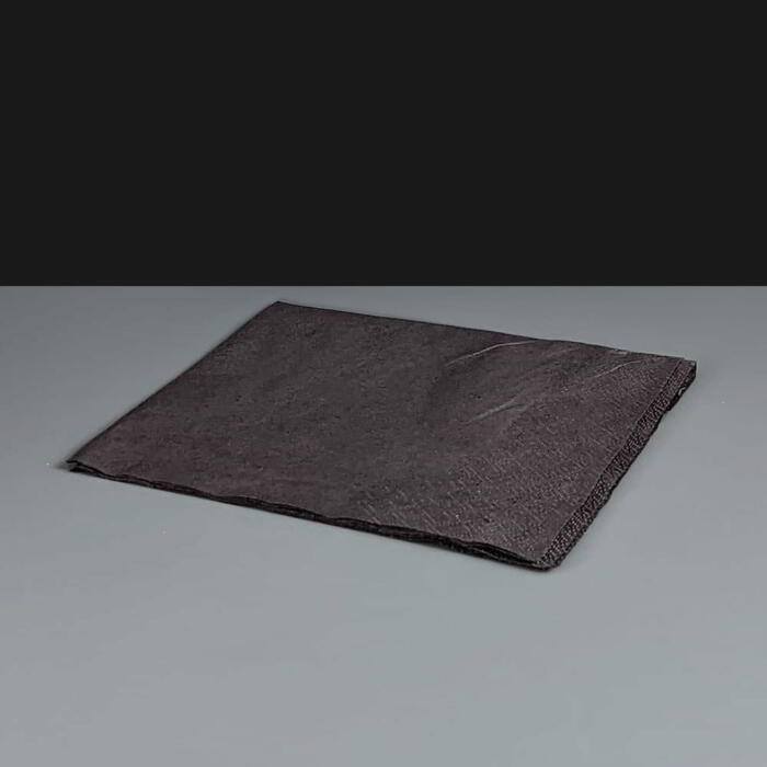 Black 2 Ply Paper Napkins 32cm