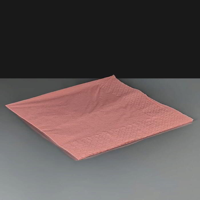 Pink 2 Ply Paper Napkins 32cm Square