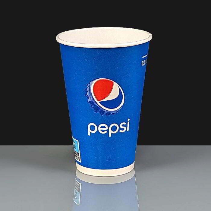 12oz Blue Pepsi Paper Drinking Cups