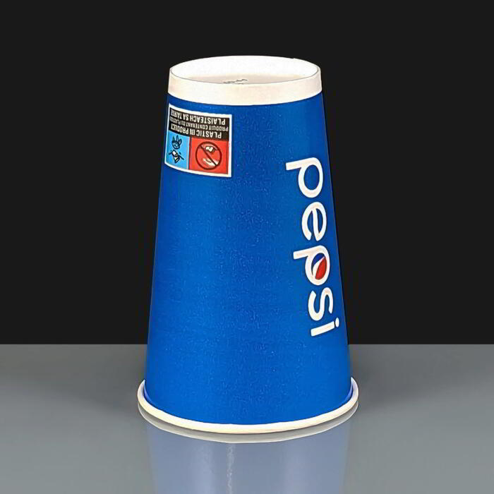 12oz Blue Pepsi Paper Drinking Cups