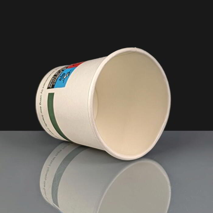 4oz INGEO Espresso Compostable Paper Coffee Cups