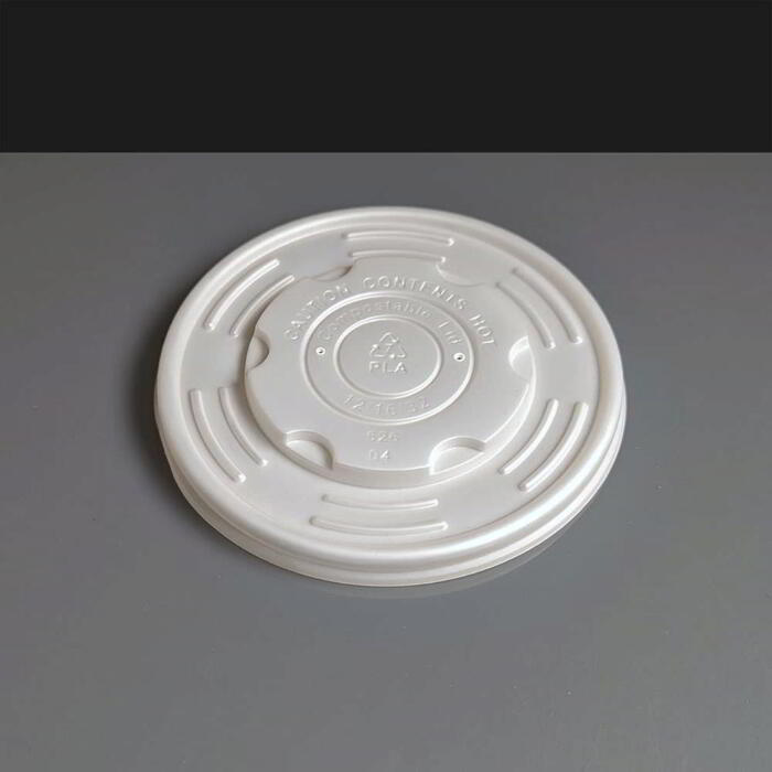 Compostable Lid for 16oz INGEO Soup Container