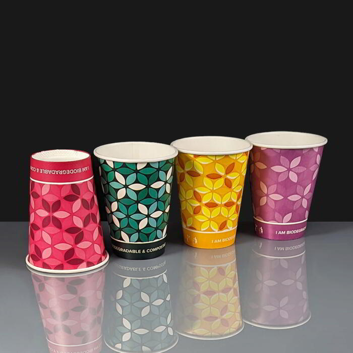 12oz Cold Drink Paper Cup Mixed Colours