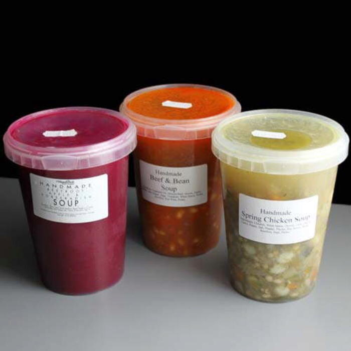 Toppac 670ml Tamper Evident Leak Proof Pot and Lid