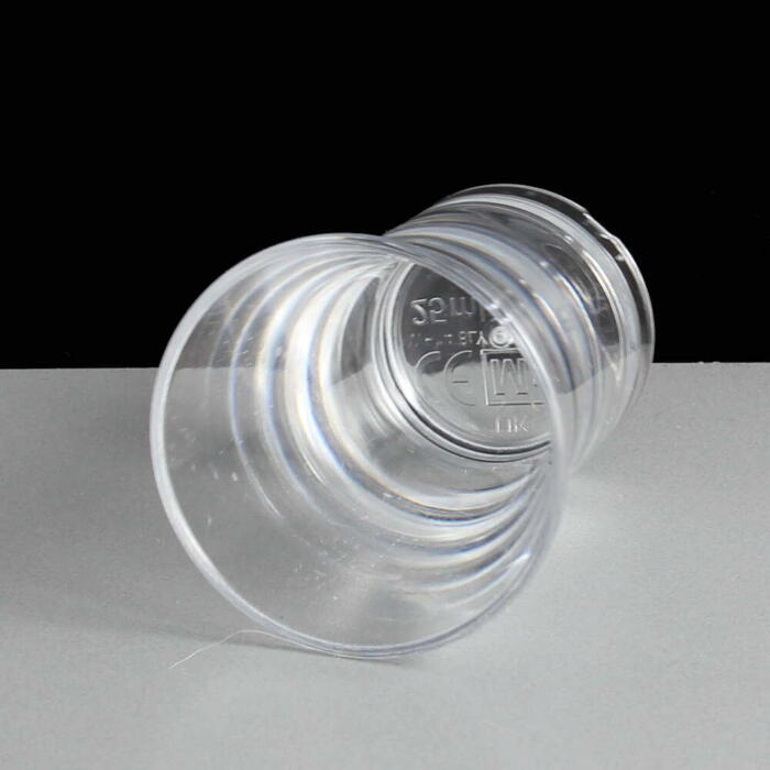 Clear 25ml Reusable Plastic Shot Glasses CE