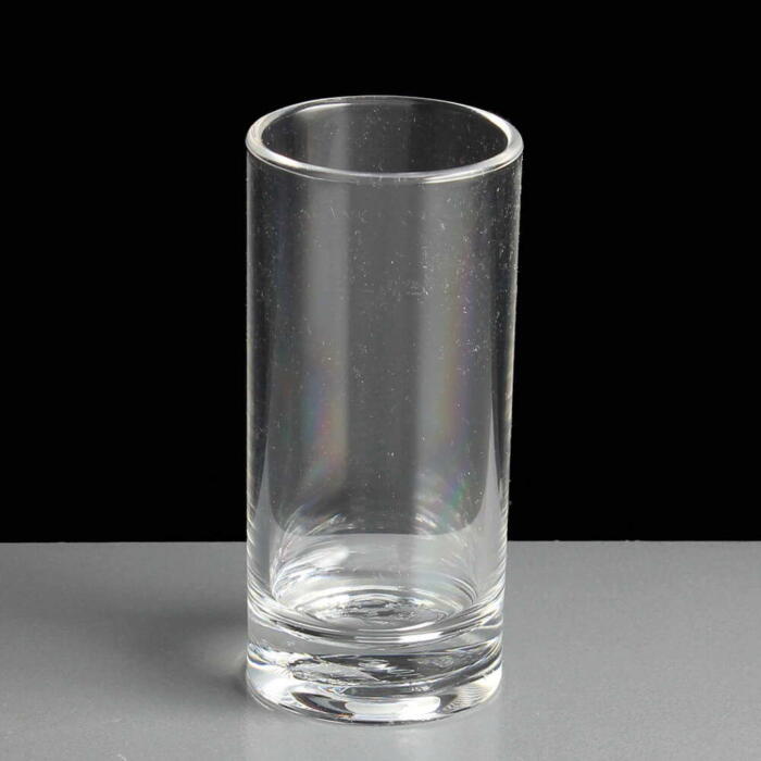 50ml Straight Plastic Shot Glasses CE