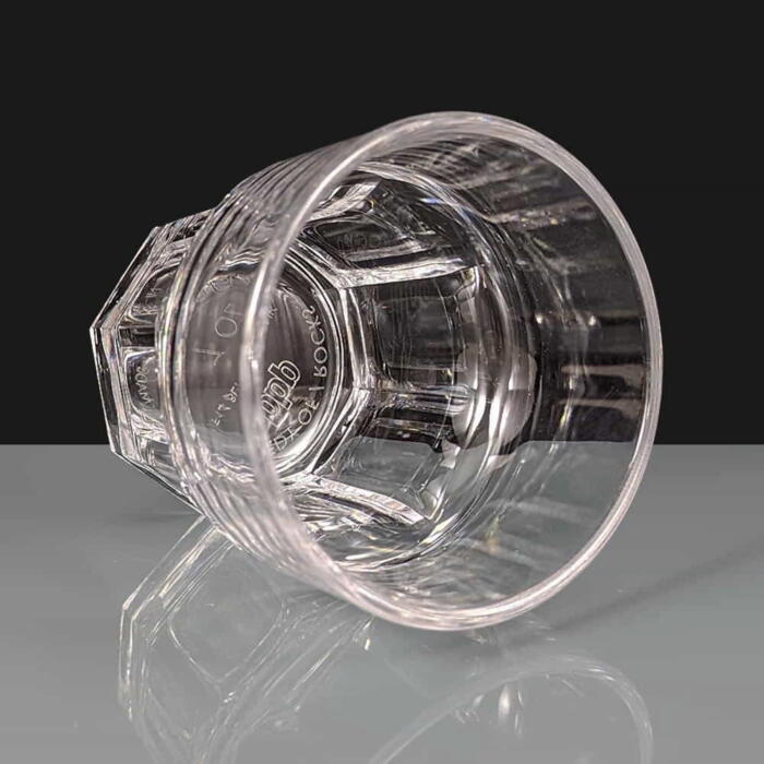 BB072-1 Polycarbonate 7oz Plastic Remedy Rocks Glasses