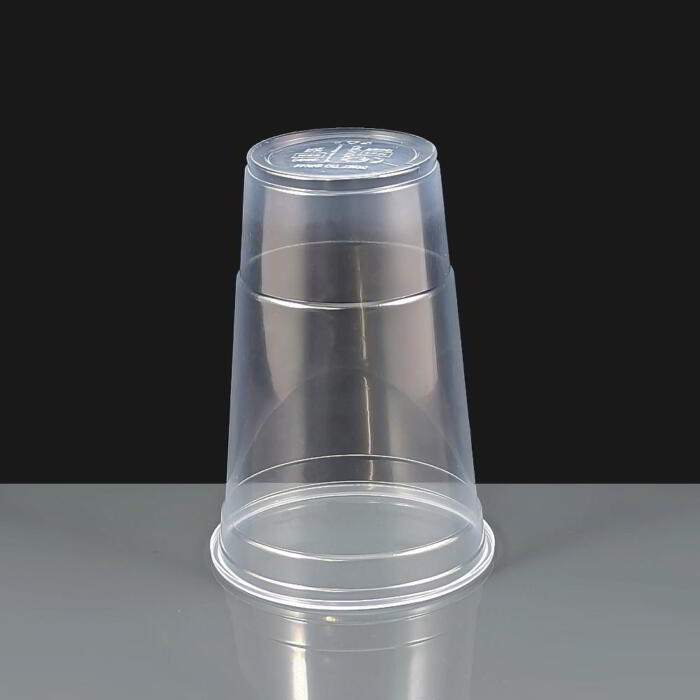 Flexible CE Disposable Plastic Pint Glass Pint to Brim