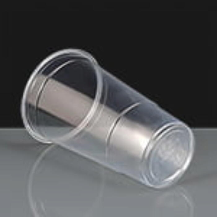 Flexible CE Disposable Plastic Pint Glass