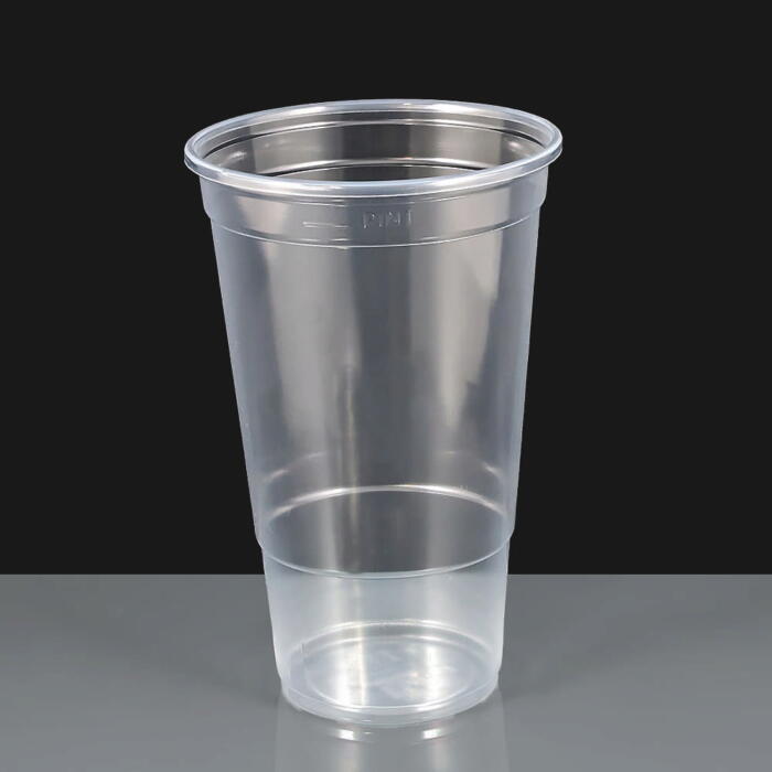 Flexible CE Disposable Plastic Pint Glass