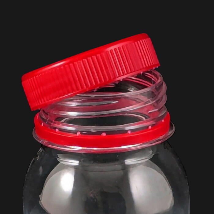 Red Tamper Evident Round Juice Bottle Lid