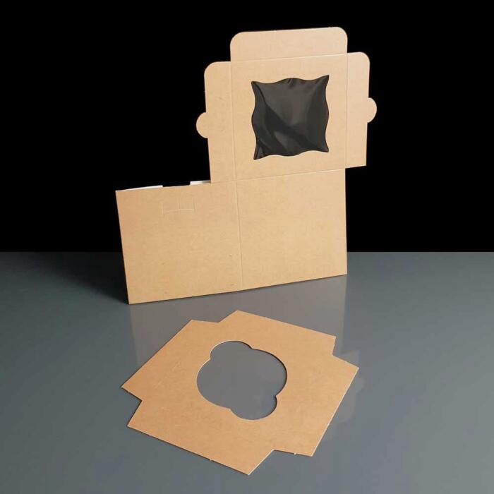 Individual Kraft Cup Cake Boxes Cater 4 You