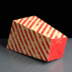 835ml Striped Small Paperboard Popcorn Carton