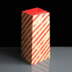 1695ml Striped Paperboard Popcorn Carton